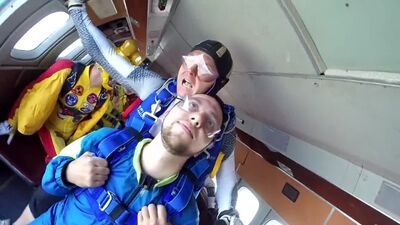 Тандем 4000 метров. Свободное падение + парашют. Почувствуй себя челябинским метеоритом!