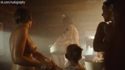 Голые бабы в бане в фильме "Край" (The Edge, 2010, Алексей Учитель)