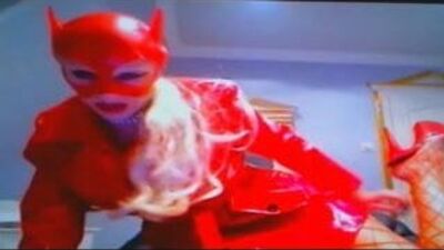 Lady red cat