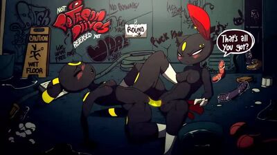 2d Yiff Diivies Straight Furry Porn Sex E621 Lesbian Umbreons from Pokemon r34 Rule34 fuck with dildo