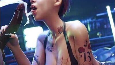 Cyberpunk 2077.3d porn .panam palmer.judy alvarez