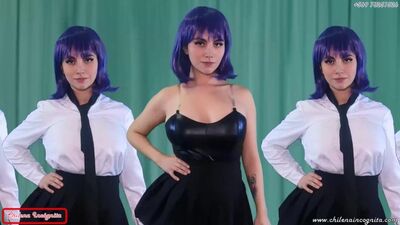 Косплей и порево в отеле