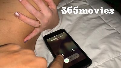 Некогда отвлекаться на звонки, ротик занят хуем