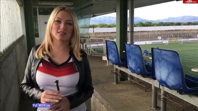 Lana-Giselle - FICKEN FÜR DEUTSCHLAND – im Wetlook zur EM 30.04.16 NO ORIGINAL